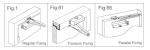 Automatic 180 Degree Concealed Door Closer Fig 66 Fig 1 Fig 61 80Kgs 1100mm