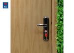 Home Hotel School 30 60 90 Mins Safety Fire Proof Single Leaf Oak Wooden Door