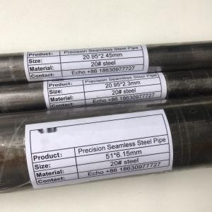 China Black MS Cold Rolled Seamless Tube Steel ASTM A106 Carbon Steel Precision Pipe wholesale