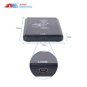 China HF Card Issuance Micro Power Access Control Card Reader Sensing Quick Response RFID USB NFC Reader wholesale