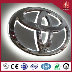 China outdoor Waterproof car logo sign , 3D auto sign , car logo signage wholesale