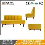 Foshan Furniture. Fabric Booth Sofa. Restaurant Furniture. Theme Restaurant.