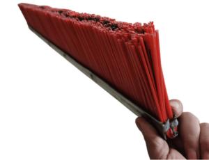 China Customized Industrial Pp Plus Pp Plus Wire Strip Brush Brick Machine Brush For Cleaning Dirt wholesale