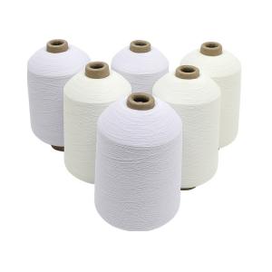 China Polyester High Elastic Recycled Cotton Yarn 140d Environment Friendly Knitting wholesale