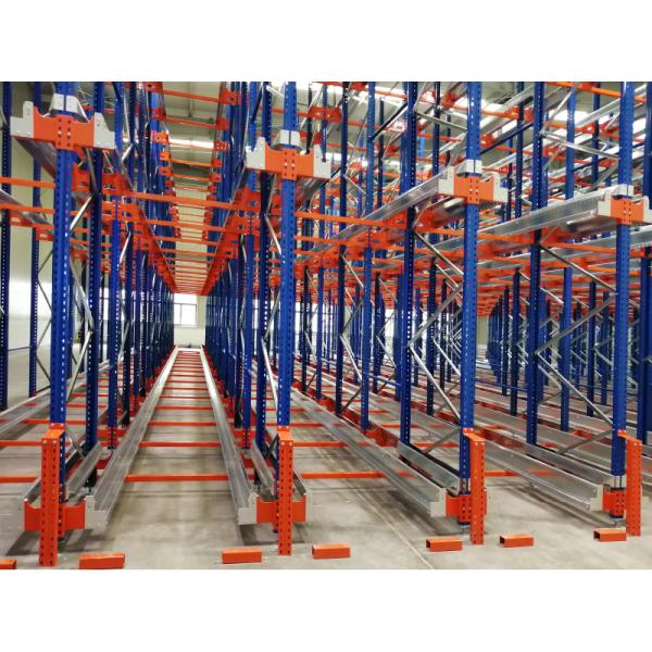 B50: Radio Shuttle Pallet Racking Warehouse Storage Four Entry Way Shuttle High Speed Pallet Equipment Radio Car Racking