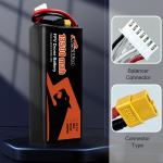 22.2V 13500mAh FPV Drone Batteries with 12 Months for Long Lasting