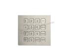 IP67 Rated Backlight Industrial Metal Keypad With 0.45mm Short Stroke