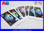 Hologram Strong Adhesive Labels 10ML Vials Printed Free Design