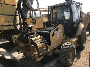 China CAT 416E Timberbackhoe Wheel Loader Enclosed Cabin 2010 Year 3778 Work Hours wholesale