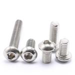 ISO Stainless Steel A2 Hexagon Socket Allen Button Head Bolt Ss304 ISO7380 Bolt