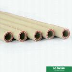 PPR Fiberglass Composite Pipe Furring Resistance For Cold / Hot Water Supply