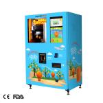Fully Automatic Natural Fruit Juice Dispenser Fresh Lemon Orange Juice E-Wallet