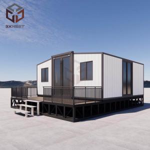 China Adjustable Foldable 20ft Container Prefab Homes Customized wholesale