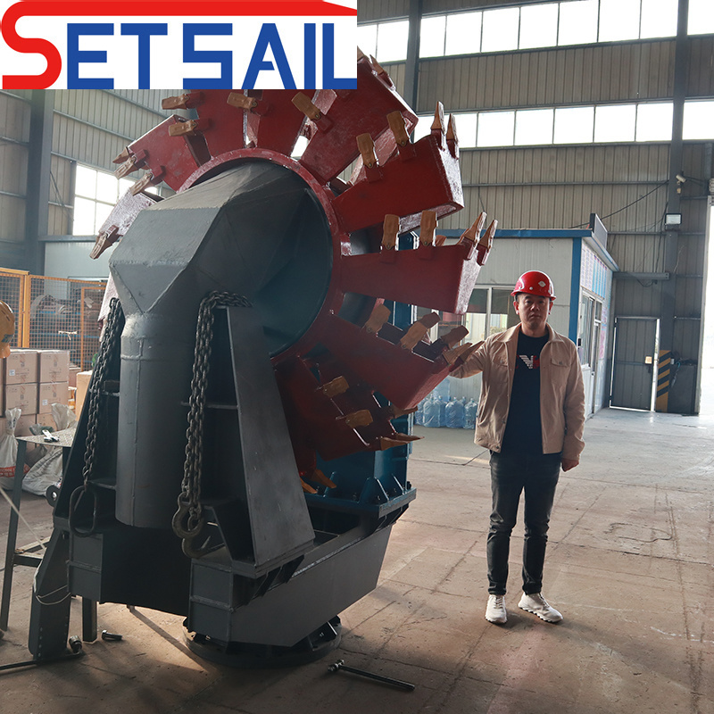 Hydraulic Dredging Equipment Bucket Wheel Sand Dredger