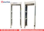 Voice Prompts Security Walk Through Metal Detector Body Temperature Measuring