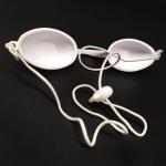 Black Blue White Adjustable Length E Light Protective Eye Patch