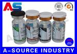 Customized Free Design Logo Hologram Vial Stickers 10ml 20ml Packaging
