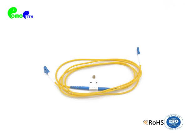 5dB Fiber Optic Attenuator LC UPC SX SM 2.0mm Cable Customized Length Precise