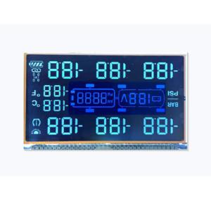 China Transmissive Customized Lcd Monochrome Display 6 Digit Screen wholesale