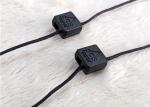 Custom Brand Logo Nylon Hang Seal Plastic String Tag For Clothing / Shoes