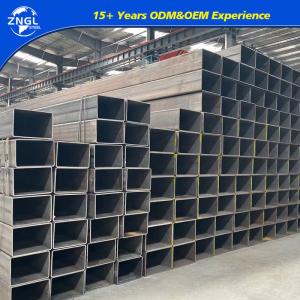 China Q195/Q215/Q235/Q345 Round Black Galvanized Square Steel Pipe for Tubing and Pipe ASTM wholesale