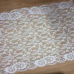 32cm wide 2017 New Fashion Lace Border/ underwear cotton lace edge in Ivory
