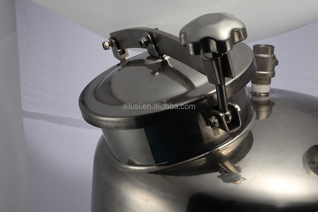 New Style Stainless Steel Syrup / Chemical / Hydrogen Storage Tank