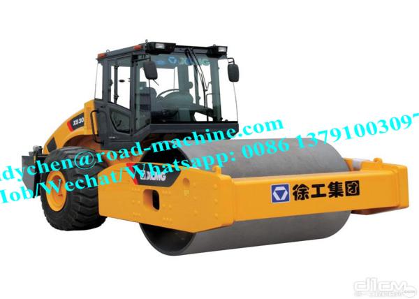 Model XS143J Mechanical Single Drum Vibratory Roller , Road Roller With
