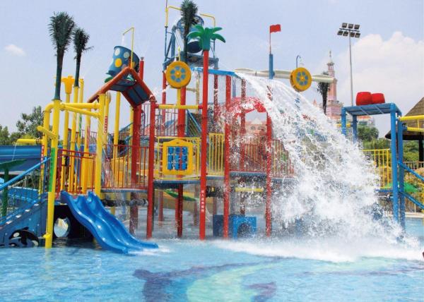 Water House Park Amusement Park Equipment Fiberglass Pool Slide Water Park