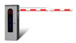 Straight Car Barrier Gate AC220V / AC110V 4.5m Parking Lot Lift Gate