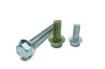 Carbon steel Class4.8 Zinc Plated M6 M8 M10 Serrated Hex Flange Bolts