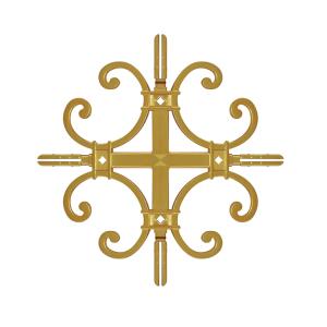 China Insulating Glass Aluminum Window Accessories with Decorative Georgian Bar Inserts wholesale