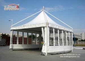 China Custom Small Gazebo Canopy Tent Wedding Marquee Clear Windows wholesale