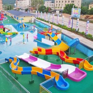 China Humanization Design Amusement Park Water Slide For Kids Erosion Resistant wholesale