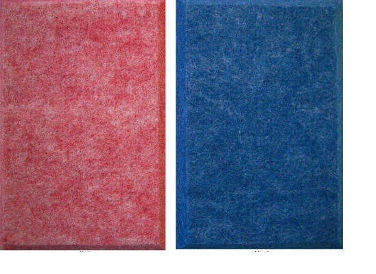 Studio Room Polyester Acoustic Panels , Sound Absorbing Board Diffuser Sponge