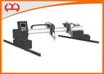 Heavy Duty Gantry CNC Plasma Cutting Machine 220V 10.4 Inches LCD Display
