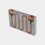 Thermal Conductivity Chilled Metal Cold Plate Heat Sink With Liquid Cooling