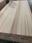 100mm-2440mm Natural Texture Solid Wood Furniture Poplar Plank Panel Edge Glued