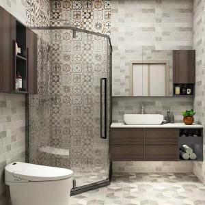 China Lustrous Marble Countertop Mirror Lamp with Shiny Bathroom Vanity Lacquer Coating wholesale