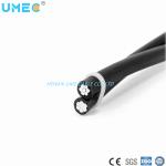 Duplex Service Drop Cable Aluminum Conductor Pekingese Spaniel 4/6 AWG 2 Strands