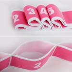 Home Gym Resistance Bands , Fitness Elastic Band For Muscle Stretching