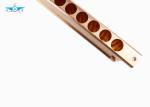Stainless Steel CNC Machining Parts Rose Golden Color Polish Finish