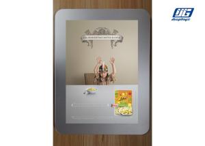 China A4 Round Corner Acrylic magnetic Light Box Adjustable Display Angle Graphic Holder wholesale