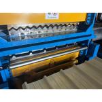 Color Steel Zinc Metal 22 Gauge Trapezoidal And Corrugated Two Layer Double