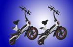 High Speed Electric Folding Travel Bike Battery Voltage 36V Capacity 10AH