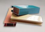 6063 6061 T4 T5 Extruded Aluminum Profiles Powder Coated 8 - 25um Anodize