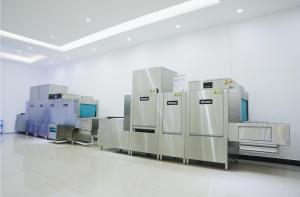 China Silver Commercial Automatic Dishwasher Machine Long Dragon Type RoHS wholesale