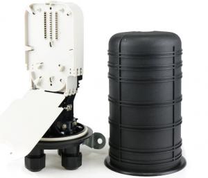China 2 Ports Dome Fiber Optic Joint Box Mechanical Sealing Waterproof Outdoor Splice Kit wholesale