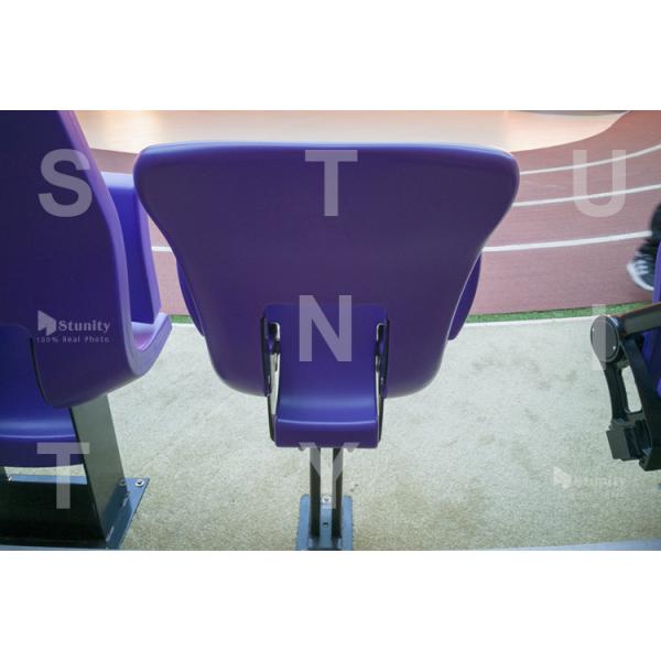 UV Resistant HDPE Folding Stadium Chairs For Football Stadium