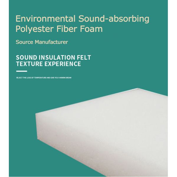 Heat Insulation Polyester Wool Building Material For Room Decor